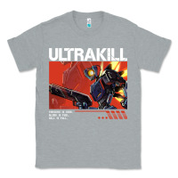 Heather Grey the merch ultrakill 1 Classic Tee - PixelWave