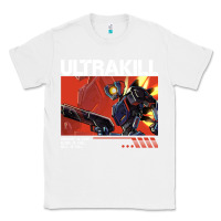 White the merch ultrakill 1 Classic Tee - PixelWave