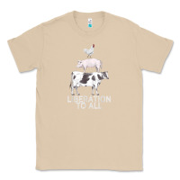 Mushroom liberation to all vegan vegetarian food animal love Classic Tee - PixelWave