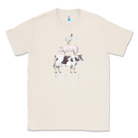 Natural liberation to all vegan vegetarian food animal love Classic Tee - PixelWave