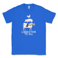 True Royal liberation to all vegan vegetarian food animal love Classic Tee - PixelWave