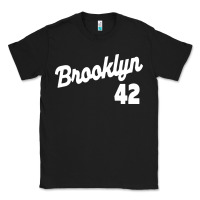 Black brooklyn 42 Classic Tee - PixelWave