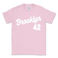 Bubblegum Pink brooklyn 42 Classic Tee - PixelWave