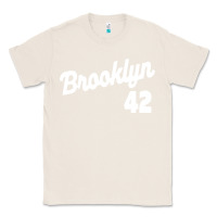 Natural brooklyn 42 Classic Tee - PixelWave