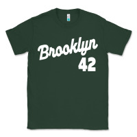 Sports Green brooklyn 42 Classic Tee - PixelWave