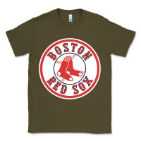 Army Green Boston R e d S o x Classic Tee - Craftify