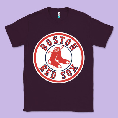 Boston R E D S O X Classic Tee Designed By Craftify