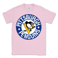Bubblegum Pink penguins player sky Classic Tee - Craftify