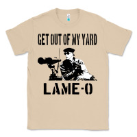 Mushroom get out of my yard lame o the burbs quote the burbs Classic Tee - Craftify