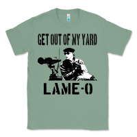 Sage get out of my yard lame o the burbs quote the burbs Classic Tee - Craftify