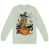 Matcha halloween owl Long Sleeve Tee - BarkalooDesign