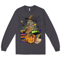 Smoke halloween owl Long Sleeve Tee - BarkalooDesign