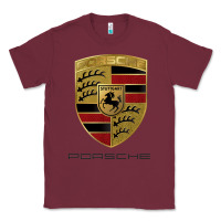 Burgundy .Porches new Classic Tee - Craftify