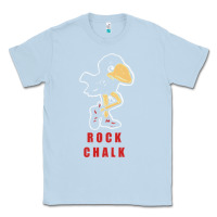 Dusty Blue Vintage jayhawk ku Classic Tee - Craftify