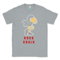 Heather Grey Vintage jayhawk ku Classic Tee - Craftify
