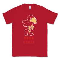 Red Vintage jayhawk ku Classic Tee - Craftify