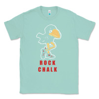 Seafoam Vintage jayhawk ku Classic Tee - Craftify
