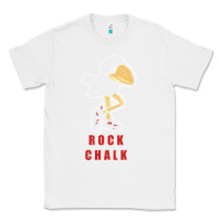 White Vintage jayhawk ku Classic Tee - Craftify