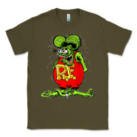 Army Green Official Rat Fink Original Merchandise 1 Classic Tee - Craftify