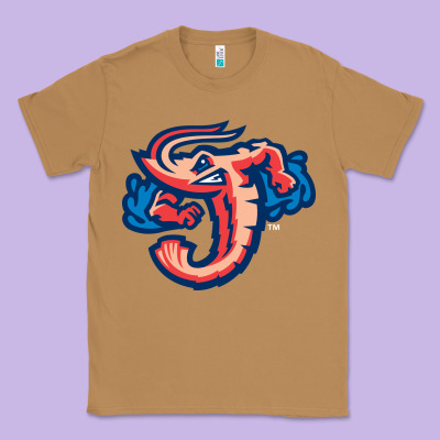 Jacksonville Jumbo Shrimp Classic Tee Designed By Craftify
