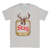 Moon Dust Vintage Stag Beer, distressed Classic Tee - Craftify