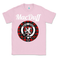 Bubblegum Pink MacDuff Clan Scottish Name Coat Of Arms Tartan Classic Tee - Craftify
