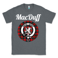 Charcoal Heather MacDuff Clan Scottish Name Coat Of Arms Tartan Classic Tee - Craftify