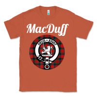 Copper MacDuff Clan Scottish Name Coat Of Arms Tartan Classic Tee - Craftify