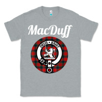 Heather Grey MacDuff Clan Scottish Name Coat Of Arms Tartan Classic Tee - Craftify