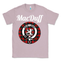 Lilac MacDuff Clan Scottish Name Coat Of Arms Tartan Classic Tee - Craftify