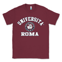 Burgundy universita roma [tb] Classic Tee - Craftify