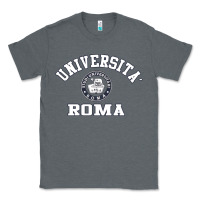 Charcoal Heather universita roma [tb] Classic Tee - Craftify