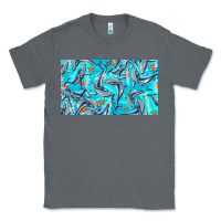Charcoal Heather humpback whale cup Classic Tee - BarkalooDesign