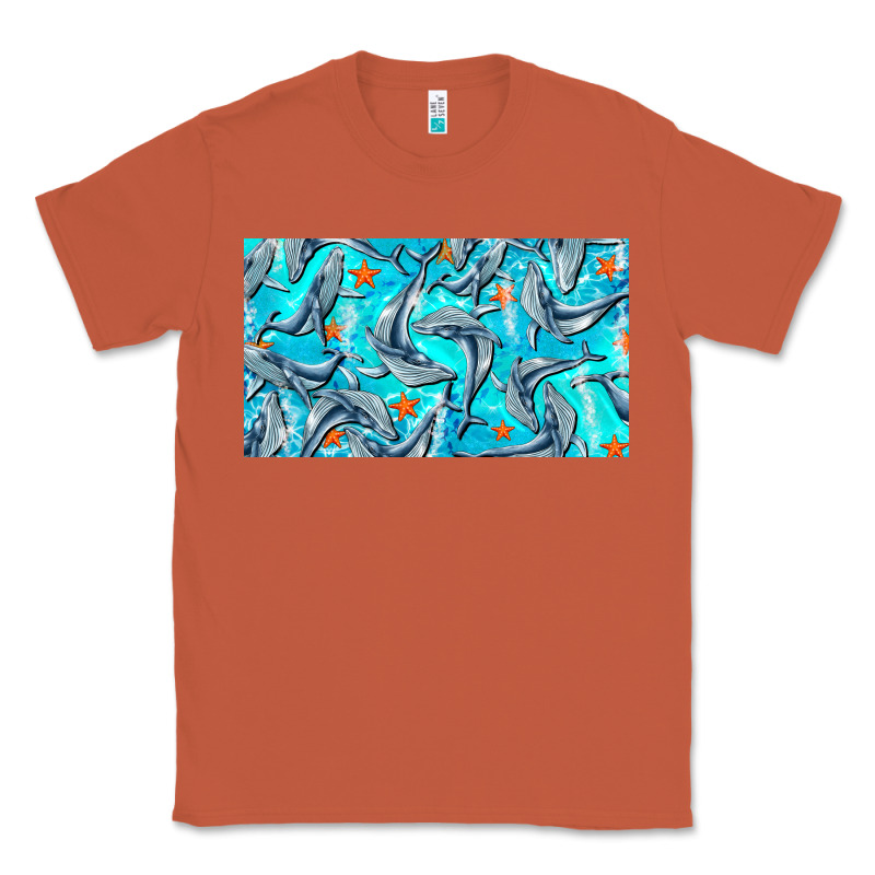 Humpback Whale Cup Classic Tee by BarkalooDesign | Teevron