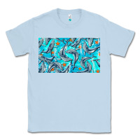 Dusty Blue humpback whale cup Classic Tee - BarkalooDesign