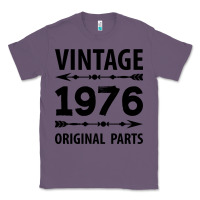 Lavender VINTAGE 1976 ORIGINAL PARTS Classic Tee - Craftify