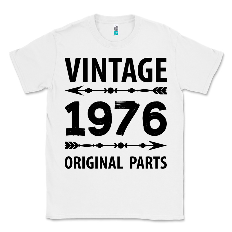 Vintage 1976 Original Parts Classic Tee by Craftify | Teevron