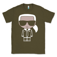 Army Green KARLS LAGERFELDS Classic Tee - Craftify
