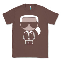 Chestnut KARLS LAGERFELDS Classic Tee - Craftify