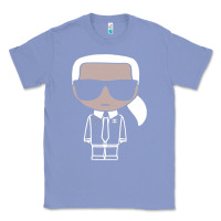 Colony Blue KARLS LAGERFELDS Classic Tee - Craftify