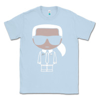 Dusty Blue KARLS LAGERFELDS Classic Tee - Craftify
