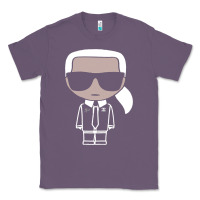 Lavender KARLS LAGERFELDS Classic Tee - Craftify