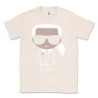 Natural KARLS LAGERFELDS Classic Tee - Craftify