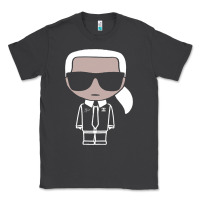 Smoke KARLS LAGERFELDS Classic Tee - Craftify