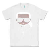 White KARLS LAGERFELDS Classic Tee - Craftify