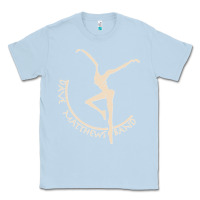 Dusty Blue dancing pose Classic Tee - Craftify