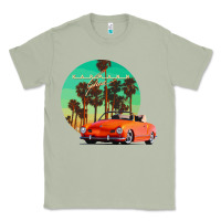 Matcha karmann ghia sunset palm love quote Classic Tee - Craftify