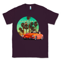 Plum karmann ghia sunset palm love quote Classic Tee - Craftify