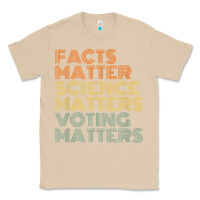 Mushroom facts matter science matters voting matters liberal democrat t shirt c Classic Tee - Craftify
