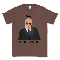 Chestnut Pitbull Mr Worldwide Classic Classic Tee - Craftify